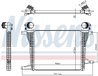 Intercooler Nissens 961124