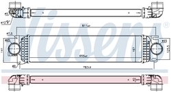 INTERCOOLER NISSENS 961234 - Compatibil cu FORD