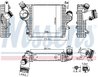 INTERCOOLER NISSENS 961304 - Compatibil cu AUDI, VW