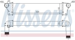 INTERCOOLER NISSENS 961425 - Compatibil cu LAND ROVER