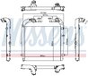 INTERCOOLER NISSENS 961440 - Compatibil cu SCANIA