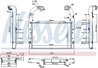 Intercooler Nissens 961578