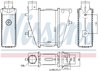INTERCOOLER NISSENS 96232 - Compatibil cu HONDA