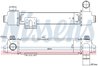 INTERCOOLER NISSENS 96384 - Compatibil cu KIA