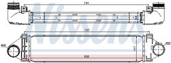 Intercooler Nissens 96472