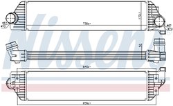 Intercooler Nissens 96501