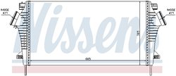 INTERCOOLER NISSENS 96554 - Compatibil cu CHEVROLET, OPEL, SAAB, VAUXHALL