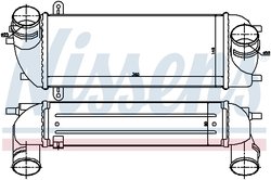 INTERCOOLER NISSENS 96559 - Compatibil cu HYUNDAI
