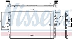 INTERCOOLER NISSENS 96601 - Compatibil cu VOLVO