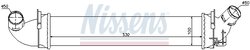 INTERCOOLER NISSENS 96602 - Compatibil cu DACIA, RENAULT