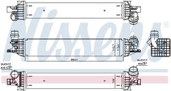 Intercooler Nissens 96625