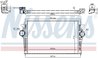 INTERCOOLER NISSENS 96692 - Compatibil cu FORD, SEAT, VW