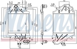 Intercooler Nissens 96791