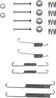 Set accesorii saboti frana Textar 97010400