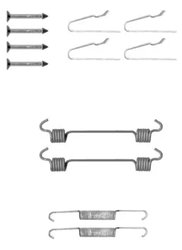 SET ACCESORII SABOTI FRANA TEXTAR 97034600 - Compatibil cu CHRYSLER, CHRYSLER (BBDC), DODGE, FORD USA, JEEP, LANCIA, MAZDA, MERC