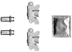 SET REPARATIE, CHEIE FRANA TEXTAR 97044800 - Compatibil cu CITROEN, FIAT, PEUGEOT