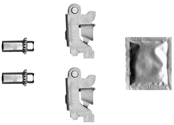 SET REPARATIE, CHEIE FRANA TEXTAR 97044800 - Compatibil cu CITROEN, FIAT, PEUGEOT