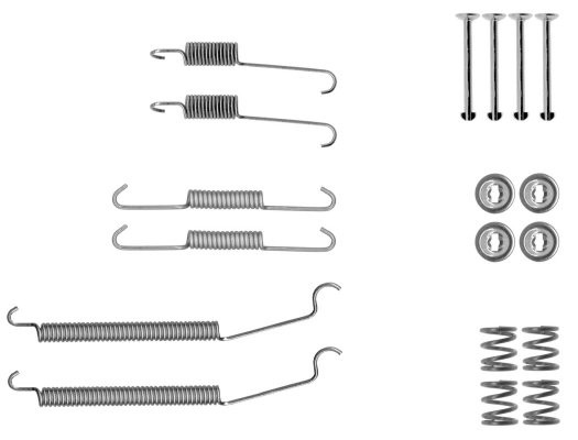 Set accesorii saboti frana Textar 97047500