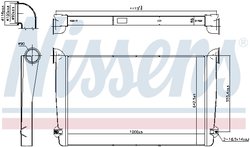 Intercooler Nissens 97078