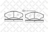 SET PLACUTE FRANA STELLOX 971 001-SX - Compatibil cu CITROEN, FIAT, PEUGEOT