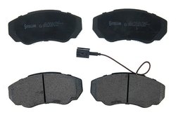 Set placute frana Stellox 971 001B-SX