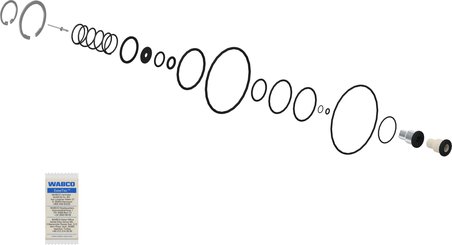 SET REPARATIE, SUPAPA RELEU WABCO 9730030002 - Piesa auto compatibila cu mai multe marci