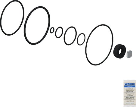 Set reparatie, Supapa releu WABCO 9730110062