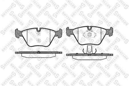 SET PLACUTE FRANA STELLOX 974 000B-SX - Compatibil cu BMW, MG, WIESMANN
