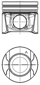 PISTON KOLBENSCHMIDT 97504600 - Compatibil cu NISSAN, OPEL, RENAULT, VAUXHALL
