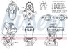 Supapa EGR Nissens 98151