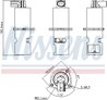 SUPAPA EGR NISSENS 98154 - Compatibil cu DACIA, MITSUBISHI, NISSAN, OPEL, RENAULT, VAUXHALL, VOLVO
