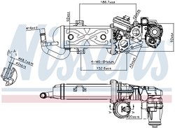 Supapa EGR Nissens 98178