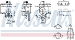Supapa EGR Nissens 98272