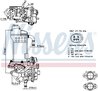 MODUL-EGR NISSENS 98325 - Compatibil cu AUDI, SEAT