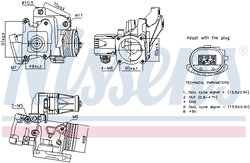 SUPAPA EGR NISSENS 98387 - Compatibil cu VOLVO