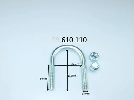 BRIDA ARC CS GERMANY 99.610.110 - Piesa auto compatibila cu mai multe marci