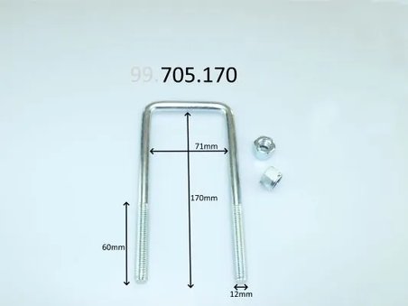 BRIDA ARC CS GERMANY 99.705.170 - Piesa auto compatibila cu mai multe marci