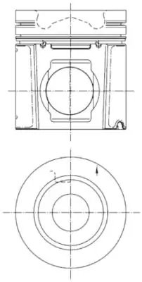Piston Kolbenschmidt 99496600