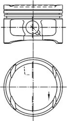PISTON KOLBENSCHMIDT 99563600 - Compatibil cu SEAT, VW