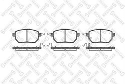 Set placute frana Stellox 996 002-SX