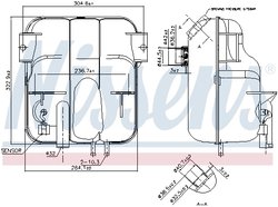 VAS EXPANSIUNE LICHID RACIRE NISSENS 996023 - Compatibil cu VOLVO