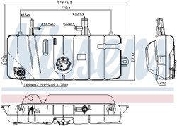Vas expansiune lichid racire Nissens 996039