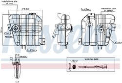 Vas expansiune lichid racire Nissens 996084