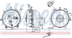 VAS EXPANSIUNE LICHID RACIRE NISSENS 996134 - Compatibil cu VW