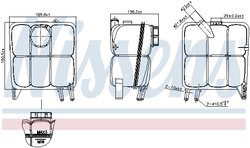 VAS EXPANSIUNE LICHID RACIRE NISSENS 996138 - Compatibil cu FORD, VOLVO