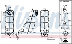 VAS EXPANSIUNE LICHID RACIRE NISSENS 996152 - Compatibil cu MERCEDES-BENZ