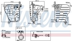 Vas expansiune lichid racire Nissens 996236