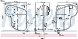 VAS EXPANSIUNE LICHID RACIRE NISSENS 996244 - Compatibil cu AUDI, SKODA, VW