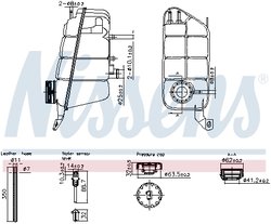 Vas expansiune lichid racire Nissens 996271
