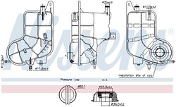Vas expansiune lichid racire Nissens 996292